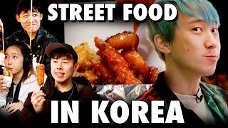 Steven Tries 23 Korean Street Foods In A Row • Seoul