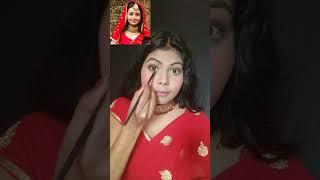 Chahat Pandey(mahua) Makeup Look #nathjewaryajanjeer #makeup #shorts #mahua #ytshorts