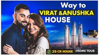 way to virat kohli house|virat kohli house tour|virat kohli house mumbai|way to anushka sharma house