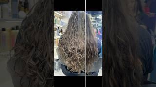 Кудрявый Метод на длинные волосы в Алматы | Подписывайся curly hair short #shorts #кудрявыйметод