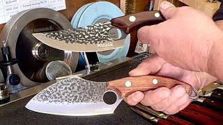 Huusk & Haako Knives; Can They Be Sharpened? #tormek #knifesharpening