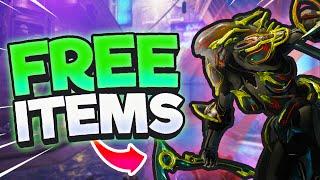 How to Get FREE ITEMS in Warframe