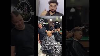 Him and his friends did this for his mom fighting cancer #respectshorts #cancer #haircut #like