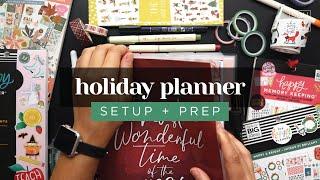 HOLIDAY PLANNER :: Setting Up A Christmas Transformer Planner In My Frankenplanner