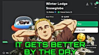 The Winter Lodge Snowglobe Went Limited?! (ROBLOX WINTER SPOTLIGHT EVENT)