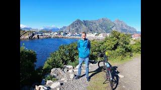 Bike packing Scandinavia and the Baltic Sea 2024 Day 37 Svolvær, Henningsvær and Festvågtinden