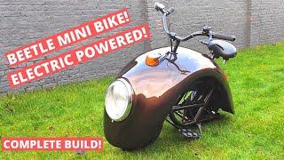 Making a DIY electric mini bike with Volkswagen Beetle fenders - Volkspod