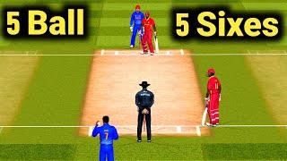 Pollard hit 5 ball 5 sixes || RC20 Gameplay