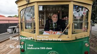 MOTAT Live Day 60th anniversary 2024 tram 893 dashcam