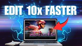 Become the FASTEST VIDEO EDITOR Alive !! Top 10 Tricks to Edit 10x Faster in Premiere Pro