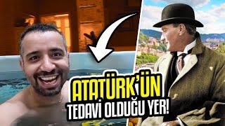 ATATÜRK'ÜN TEDAVİ AMAÇLI 1 AY KALDIĞI Avrupa'nın Termal Başkenti Karlovy Vary'i Gezdim !