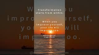 Transformation starts from within.  #selfhelp #education #mindset #shorts #uk #shortsindia #ytshort