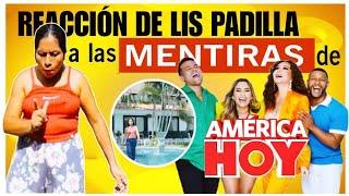 LIS PADILLA [SON DE AMORES] muy MOLESTA desmiente a "AMERICA HOY" (VIRAL)