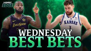 Wednesday's BEST BETS: NBA + College Basketball + Soccer | The Early Edge