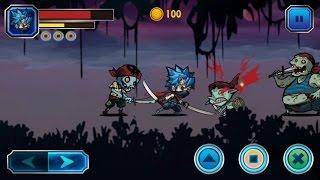 Ninja fight (by TOH Games) - action game for Android and iOS - gameplay.