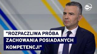 Mecenas Rosati o "rozpaczliwej próbie" prezes Manowskiej: to, co robi, to siłowanie się