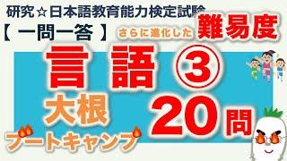 【一問一答・言語③】日本語教育能力検定試験まとめ