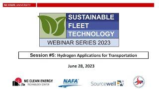 Hydrogen Applications for Transportation