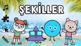 Şekiller Şarkısı, Şekilleri Öğrenelim ve Etkinlikler Yapalım