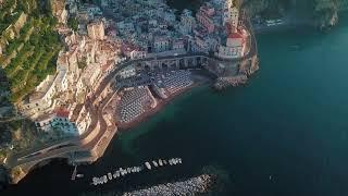 ITALY | Amalfi breathtaking coastal cliffs | Drone Footage | 4K Ulta HD