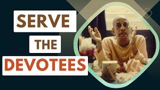 Serve Devotees of Krishna | Srila Prabhupada Short Lectures Bhagavatam #prabhupadavani