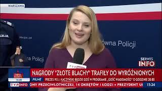 Złote Blachy za spektakularne sukcesy w walce z kradzieżą własności intelektualnej - TVP Info