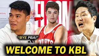 ARVIN TOLENTINO Pumirma na ng Kontrata sa KBL sa Koponan ng Seoul SK Knights! Paalam na PBA!