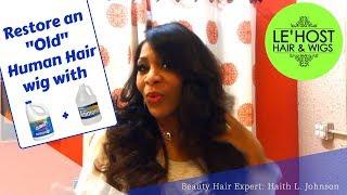 How to Restore an Old Human Hair Wig (with Bleach & Ammonia)