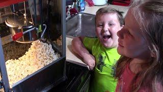 Grand-Pap and his Fun Popcorn Machine!