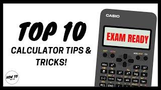 10 CALCULATOR TRICKS you didn't know you needed! A MUST watch before your next exam!