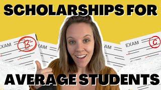 Scholarships for the Average Student: Do they exist and where to find them