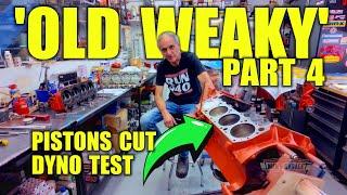 'Old Weaky' Low-Power 383 (Part 4) - Piston Mod and Dyno Test