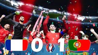 Portugal 1-0 Francia | Recreación | Final Euro 2016