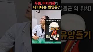 목, 어깨가 불편하고 두통, 어지럼증이 나타나는 원인은?(feat.흉쇄유돌근의 위치와 증상 기전)