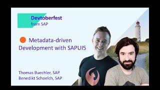 🟠 Metadata-driven Development with SAPUI5
