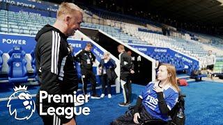 Leicester fan experiences matchday at accessible King Power Stadium | Premier League | NBC Sports