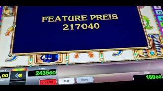 Über 2000€ Freispiele auf 2€ Pharaos Ring Mega Win 5 Bücher Jackpot 