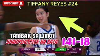 Tiffany Reyes 13 Years Old Palang - Nagpakitang Gilas sa pagtira ng Tres U18 Womens Gilas Team