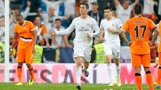 Cristiano Ronaldo's amazing backheel goal against Valencia (English Commentary)