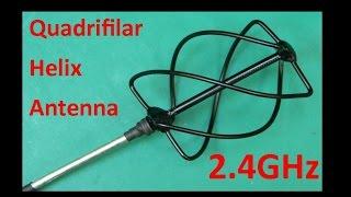 Quadrifilar Helix Antenna 2 4GHz