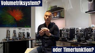 Der Weg zum perfekten Espresso !  Führt zu Timerfunktion oder Volumetriksystem ? Davide Erklärt !