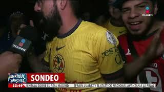 América vs. Cruz Azul: Aficionados reaccionan al resultado (4-3) | Imagen Noticias Fin de Semana