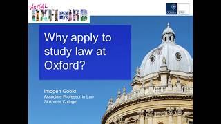 Why Study Law at Oxford?