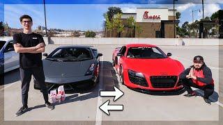 Switching Lives with a Lamborghini Owner for a Day!