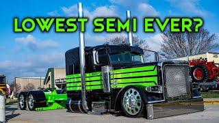 Dickerson Custom Trucks "Storm Surge" at MATS 2024 Fully Custom Peterbilt [In Depth Look]