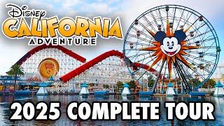 Disney California Adventure 2025 - Full Walkthrough & Ride POVs [4K60]