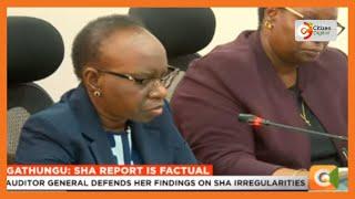 Auditor General defends her findings on SHA crisis