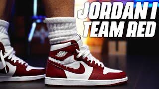 Jordan 1 Retro High OG Artisanal Team Red Review and On Foot