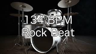 134 BPM Rock Drum Beat for Guitar, Bass and Instrumental Practise