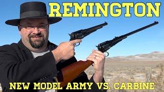 Remington Revolvers: New Model Army vs. Carbine